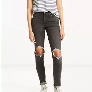 Levi’s 721 High Rise Ripped Skinny Women’s Jeans